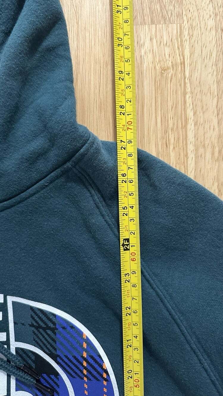 The North Face Women’s Deep Teal Hooded Sweatshirt Size XL - Picture 7 of 7